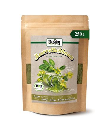 Biojoy Biojoy Organic Moringa Powder (250 g) Moringa Leaf Powder no additives (Moringa oleifera Lam.)