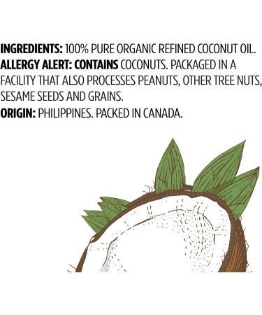 Everland Coconut Oil 1L(1000ml) 1 liter - Buy Online on GoSupps.com