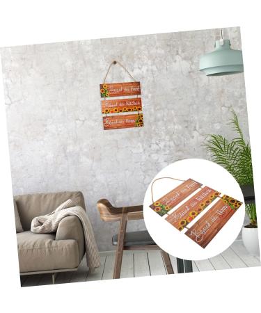 Zerodeko Sunflower Listing Desk Accessory Home Decoration Sunflower Decor for Bedroom Work Desk Decor Kitchen Decorations Wall Sunflower Gifts Miss Wood Decorative Wall 32X30CM As Shown2 - Buy Online on GoSupps.com