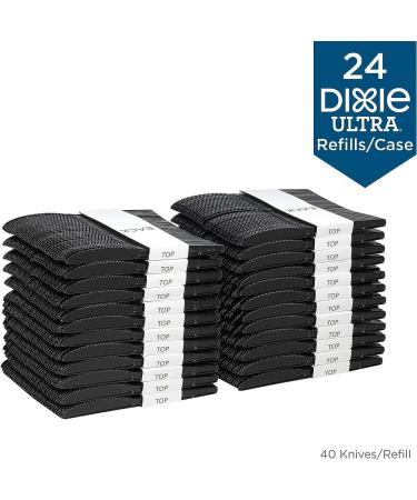 Dixie Ssk51 Knife Refill  For Smartstock Dispenser  960/Ct  Black - Buy Online on GoSupps.com