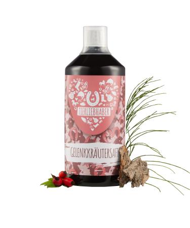 TIERLIEBHABER - Joint Herbal Juice for Horses | Natural Help for Horses | Ideal for Tendon and Joint Problems | 1 L Natural Herbal Juice for Joints