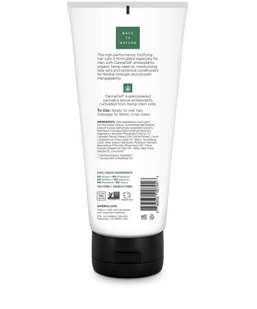 Andalou Naturals CannaCell MEN 3-in-1 Fortifying Shampoo & Conditioner, 8.5 oz - Organic Hair Care for Men - Buy Online on GoSupps.com