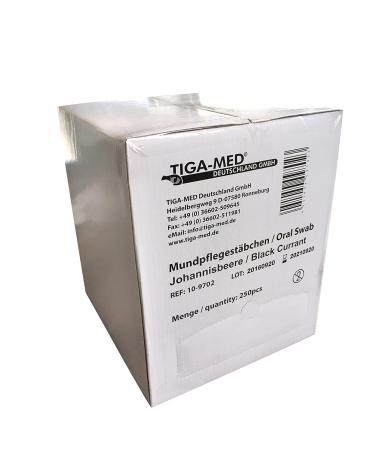 Oral Care Swabs - Tiga-Med Flavored Cotton Buds 250 Hygienically Packed for Optimal Oral Hygiene - Buy Online on GoSupps.com