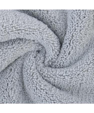 Polyte Hair Turban Towel - Microfiber 30x71 cm (Grey) - Pack of 2 | Fast International Shipping - Buy Online on GoSupps.com