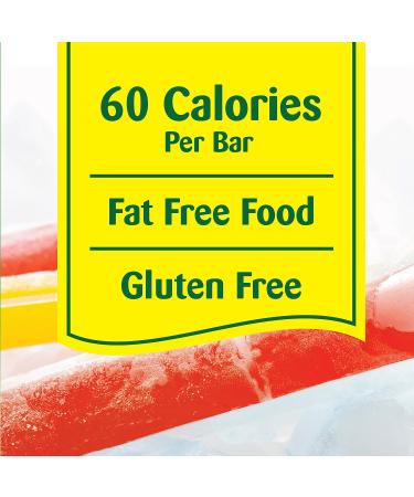 Authentic Italian Ice Fat Free Freezer Bars Original Flavors 2oz bars 96 count - Buy Online on GoSupps.com