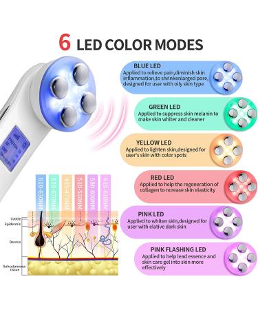 Facial Beauty Machine: 5-in-1 Multifunctional Beauty Device - Buy Online on GoSupps.com