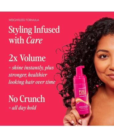Grande Cosmetics Volumizing Hair Foam For Instant Volume Body & Fuller Looking Hair Hair Mousse for Curly Hair Defines Curls Non-sticky 5.07 Ounce - Buy Online on GoSupps.com