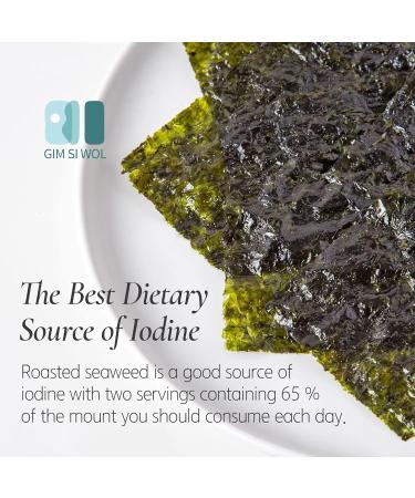  16 Sachets GIM SI WOL Snack d algues assaisonn es v gan sain et croustillant au sel marin Chips d algues s ch es premium de Cor e du Sud - Buy Online on GoSupps.com