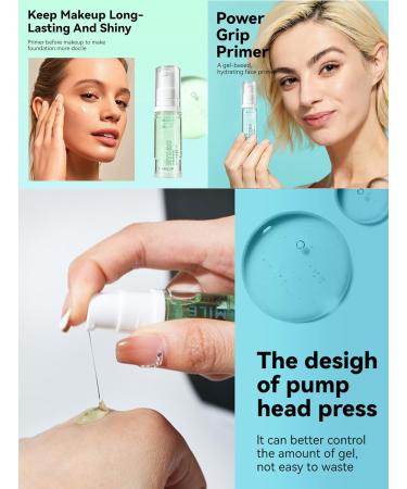 Facial Makeup Primer Makeup Base Gel Type Moisturizing & Nourishing Smooth Skin (2) - Buy Online on GoSupps.com