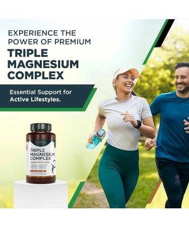  Best Immune International Triple Magnesium Complex 737 mg 100 Vegan Capsules - Buy Online on GoSupps.com