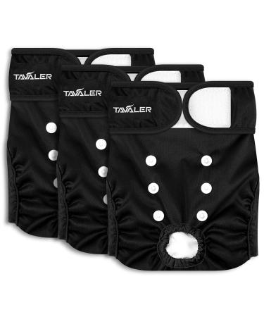 Taval dog diapers for bitches 3 pieces fuse pants for bitches washable and reusable dogs diapers. - Buy Online on GoSupps.com