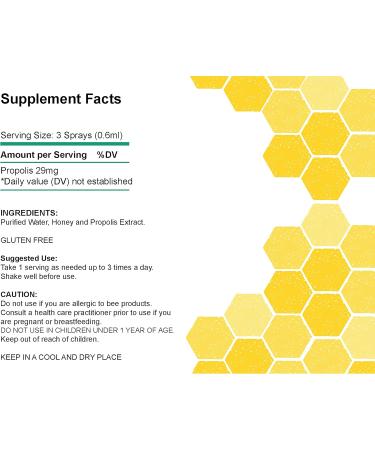 Brazil Green Bee Propolis Spray 30ml | Natural Immune Support & Sore Throat Relief | Premium Quality - Buy Now - Buy Online on GoSupps.com