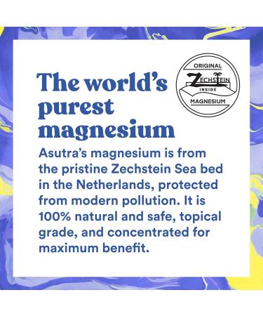 ASUTRA Magnesium Body Butter Lotion 6.76 oz Soothing Shea Butter & Almond Oil Moisturizer Premium-Quality Magnesium Lemongrass Essential Oil Relief Body Butter with Magnesium Pack of 1 - Buy Online on GoSupps.com