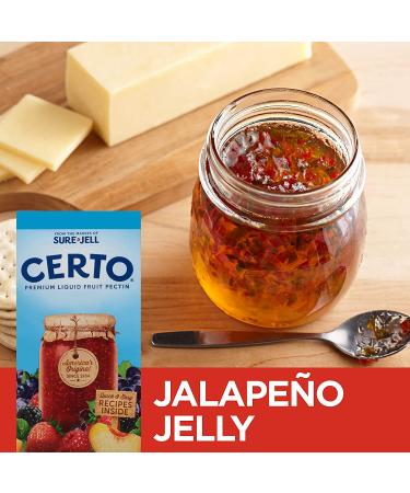 Certo Premium Liquid Fruit Pectin - 4 Pack, 8 Total 3 fl oz Pouches - Buy Online on GoSupps.com