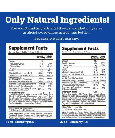 Ice Detox Rescue 32 oz Blueberry - Fast-Acting Detox Formula - Buy Online on GoSupps.com