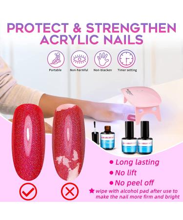 Professional Acrylic Nail Kit for Beginners - Glitter Powder Set with Nail Drill & UV LED Lamp - Buy Online on GoSupps.com