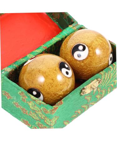 Clispeed 4-Piece Massage Globe Set | Stress Relief Metal Massage Balls for Adults | Handheld Massage Tool - Buy Online on GoSupps.com
