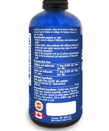 Naka Platinum Emulsified Vitamin D3 1 000 IU per drop Superior Bioavailability 2702 drops 100 ml - Buy Online on GoSupps.com