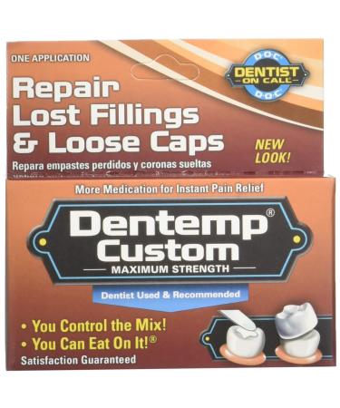 Dentemp Temporary Cavity Filling Mix - 1 App