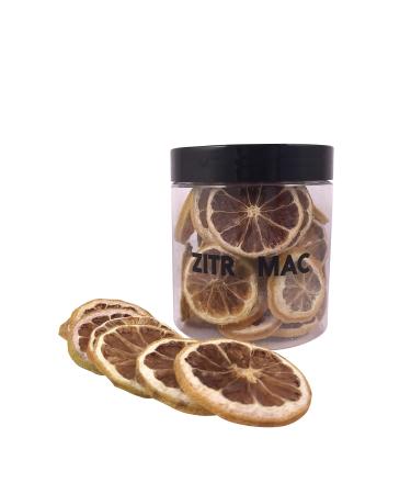 ZITROMAC Dried yellow lemon for cocktails Dry fruits without sugar for cocktails decoration confectionery Christmas Drinks Dried lemon slices natural 100 no additives just fruit Small jar 60 gr Small jar