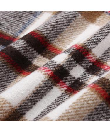 Women's Boho Winter Skirt - A-Line Casual Mini & Long Draped Skirts in Checkered Designs | Shop XXS-XXL - Buy Online on GoSupps.com