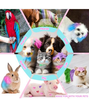 Washable Hair Color for Dogs | Temporary Pet Safe Hair Wax in Fun Colors - Perfect DIY Gifts for Dog Lovers - Buy Online on GoSupps.com