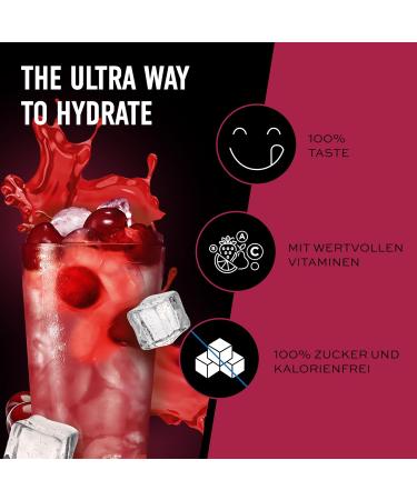ESN Ultra Vitamin Syrup - Sour Cherry 65ml | Vitamins for 6L Ready-to-Drink Beverage | International Shipping - Buy Online on GoSupps.com