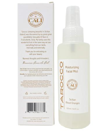 Baronessa Cali Tarocco Moisturizing Facial Mist - Hydrating Face Mist with Sicilian Blood Orange for Radiant Skin | International Shipping Available - Buy Online on GoSupps.com