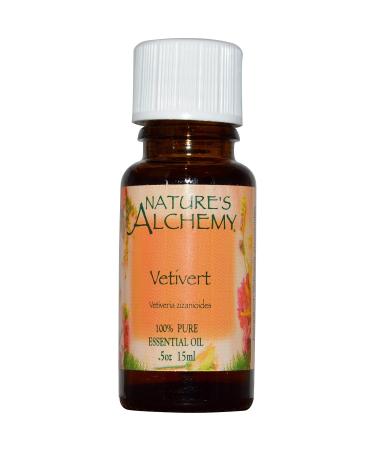 Vetivert by Nature's Alchemy 0.5 oz EssOil by Nature's Alchemy (English Manual)
