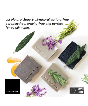 Men's Shower Gel Collection - Natural Black Detox Soap | Palm Oil-Free Solid Gel for Nourishing Care & Cleansing - Buy Online on GoSupps.com