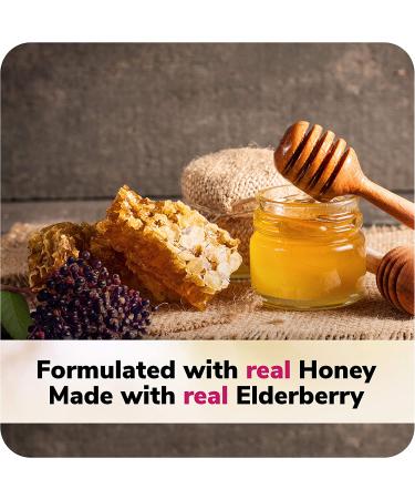 Robitussin Honey CF Max Day Adult Syrup - 8 oz | Severe Cough, Sore Throat & Flu Relief with Real Honey - Buy Online on GoSupps.com