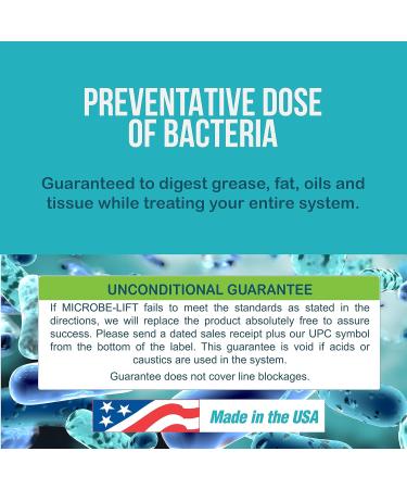 MICROBE-LIFT Septic Tank Treatment | Flush N Go System Maintainer | 6 Packets | Effective Waste Breakdown | International Shipping Available - Buy Online on GoSupps.com