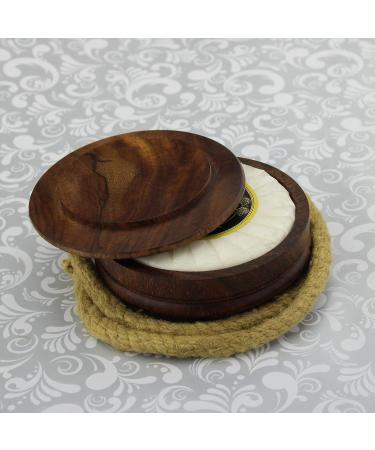 Premium Wooden Shaving Bowl with Lid | Complete Shaving Brush & Cream Set | Enhance Your Grooming Experience - Buy Online on GoSupps.com