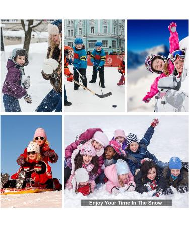 Toomett Kids Snow Waterproof Hiking Pants - Fleece-Lined Insulated Winter Pants | Rose-3XL (18 Years) - Buy Online on GoSupps.com