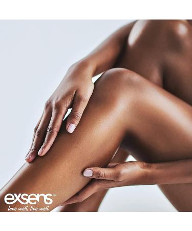 EXSENS Amber Jojoba Crystal Infused Body Oil - Organic Vegan Paraben Free Moisturizer for Skin & Hair (100ml - Buy Online on GoSupps.com