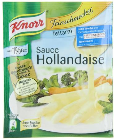 Knorr Gourmet Sauce Hollandaise Low-Fat - 27-Pack (250 ml Bags) | Premium International Shipping - Buy Online on GoSupps.com