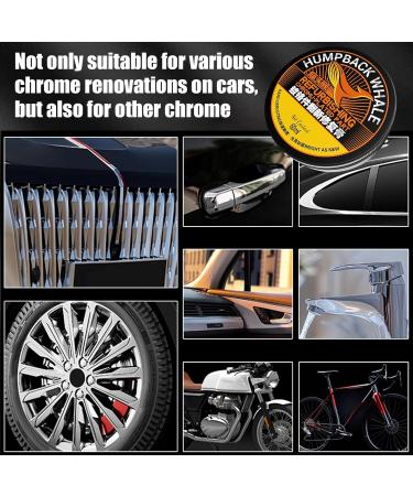Metal Polish Cream | Heavy Metal & Chrome Cleaner | Restore Stainless Steel Silver & Chrome - 60ml - Buy Online on GoSupps.com