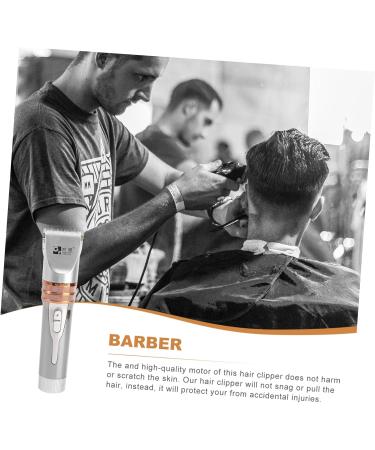 minkissy 1pc Hair Shaver Barber Trimmer Cordless Hair Clippers Hair Trimmer for Men Professional Hair Clippers Beard Trimmers Rechargeable Hair Trimmer Charging Mode Man Lip Gloss 18.5x4.5cm Assorted Color - Buy Online on GoSupps.com