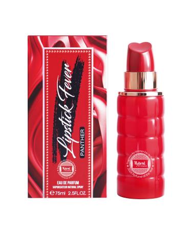 Hybrid & Company Women Lipstick Fever Panther Eau De Parfum Vaporisateur Natural Spray 2.5 Fl Oz Lipstick Fever Panther 2.5 Fl Oz (Pack of 1)