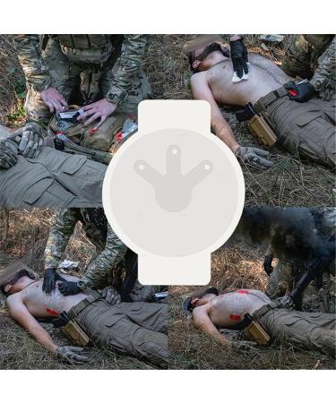 3-Pack Vent Chest Seal | Emergency Trauma First Aid Set | Sterile Wound Care & Trauma Kits for Medical Emergencies - Buy Online on GoSupps.com