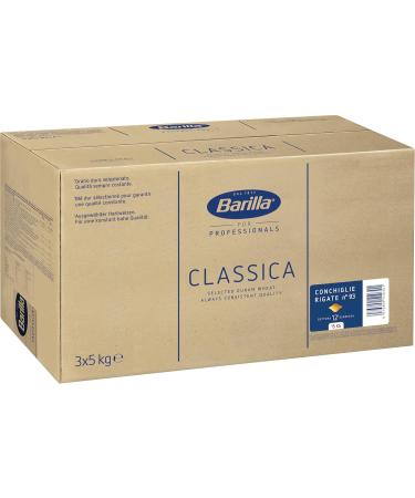  Barilla Barilla Pasta 5 kg Conchiglie Rigate n. 93 5 kg - Buy Online on GoSupps.com