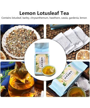 30 Packs 150G Lemon Lotusleaf Tea Strong Fragrance Fruity Aroma Sweet Sour Taste Independent Pouches Easy To Carry Around Herbal Tea Suitable for Gifts for Family and Friends - Buy Online on GoSupps.com