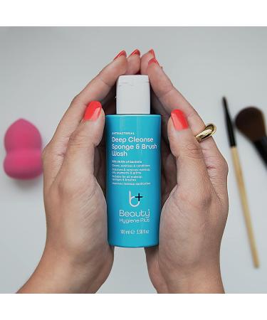 Beauty Hygiene Plus Deep Cleanse makeup Sponge & Brush Wash Conditioning Antibacterial 100ml - Buy Online on GoSupps.com