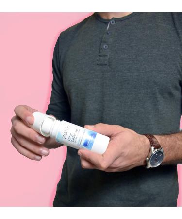 Zatik Naturals Odor Defense Deodorant Roll-On - Unscented Herbal Vegan & Cruelty-Free pH Balanced 3.0 fl oz - Aluminum & Paraben-Free - Buy Online on GoSupps.com