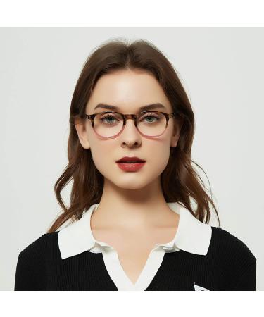 4 Pack Blue Light Blocking Reading Glasses for Women, 1.5x Magnification - Spring Hinge Readers - Buy Online on GoSupps.com
