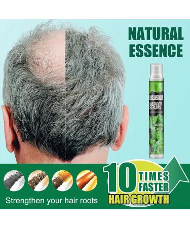Herbal Hair-Growth Essence Spray - Anti Hair Loss Fast Grow Treatments Set - Buy Online on GoSupps.com