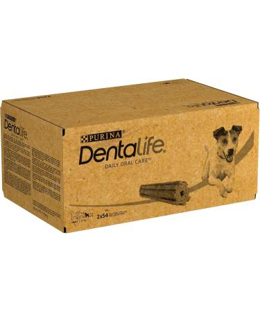 Purina Dentalife Mini for Little Dogs | 108 Grain-Causes | Maxi Pack 2 x 882g | Oral Hygiene Treats - Buy Online on GoSupps.com