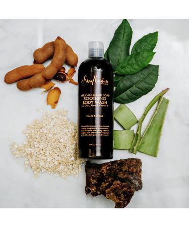 Buy SheaMoisture Soothing Body Wash for Acne Treatment | Paraben Free African Black Soap 13 Fl Oz - International Shipping Available - Buy Online on GoSupps.com