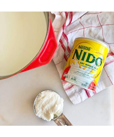 Nestle Nido Milk Powder 14.1 oz - Imported from Holland, Fortified with Vitamins & Minerals - Easy to Prepare, 12+ Months - Buy Online on GoSupps.com