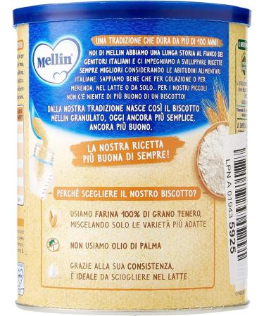  Italian Gourmet E.R. Mellin Granulated Biscuit 400 g + Italian Gourmet Pulp 400 g - Buy Online on GoSupps.com